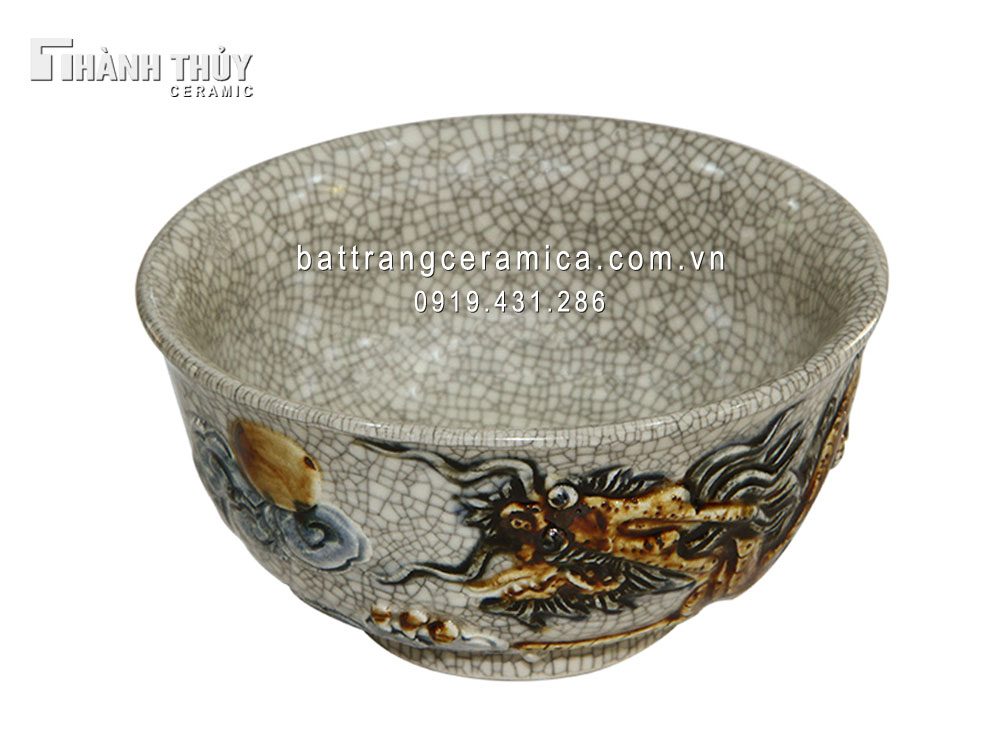 GỐM MEN RẠN NHẬT