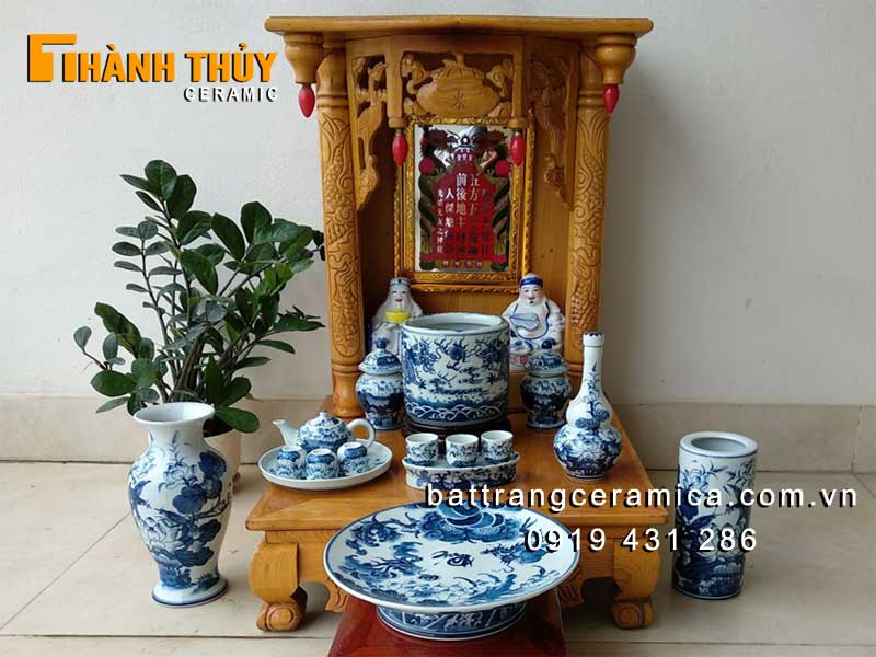 Bộ thờ thần tài ông địa lộc phát 04