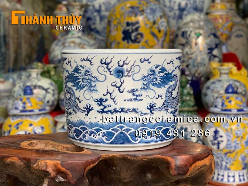 Bát hương vuốt tay cao cấp phi 35 cm