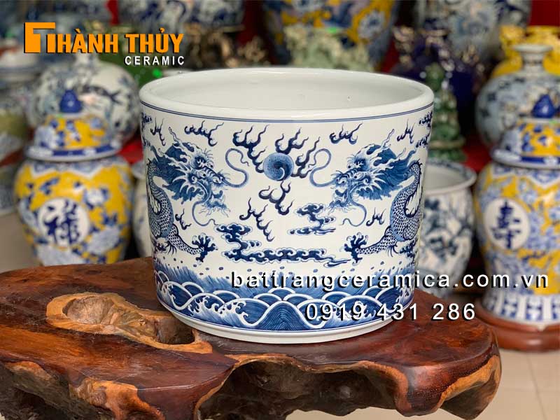 Bát hương vuốt tay cao cấp phi 35 cm