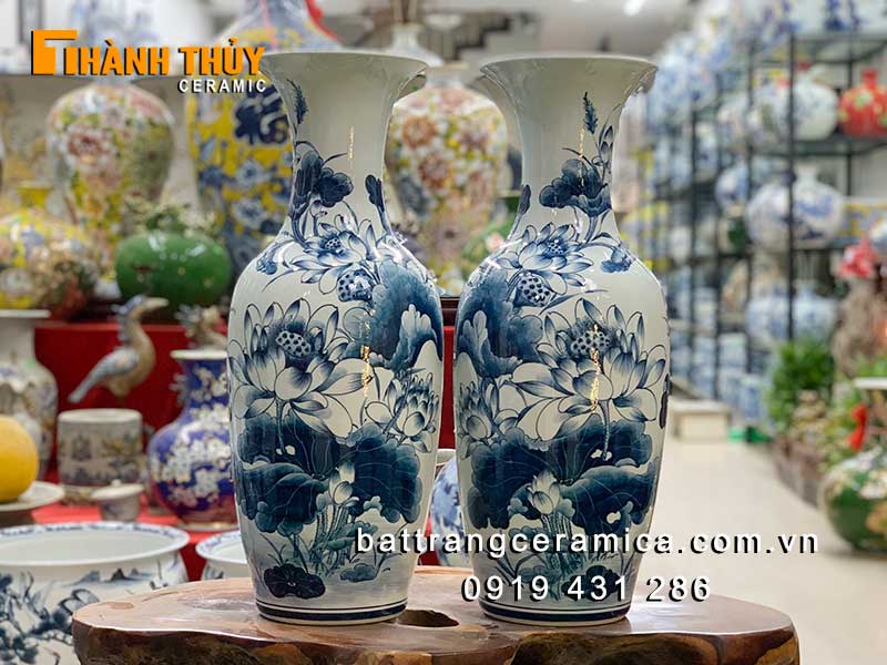 lo-luc-binh-ve-hoa-sen-cao-cap-60-cm