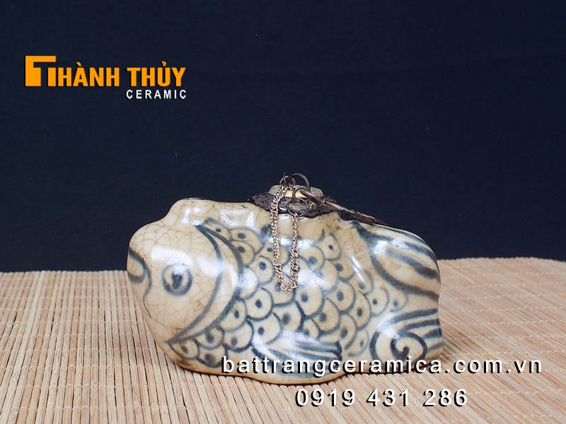 Điếu bát mini hình cá chép