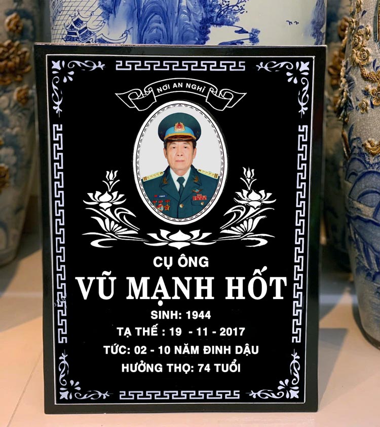 Mẫu bia mộ đẹp bia mộ có ảnh cao cấp